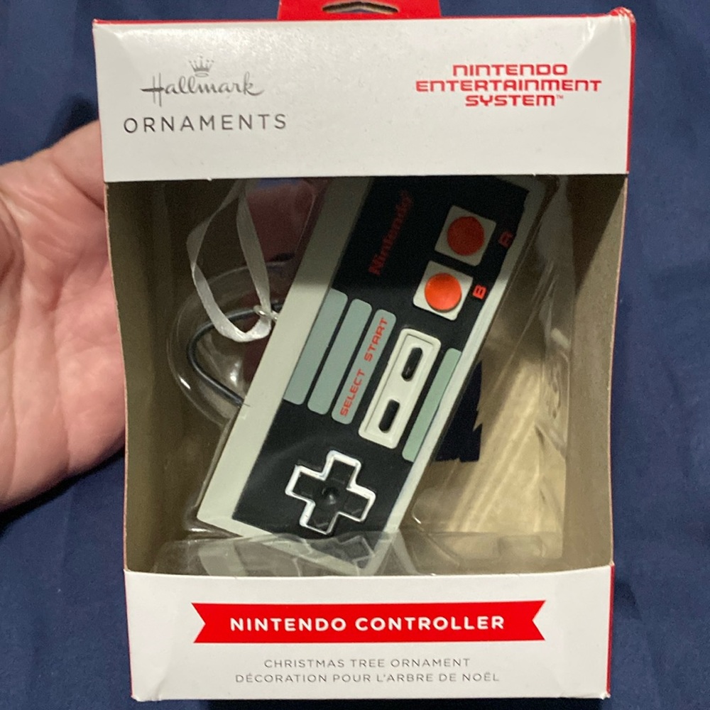Hallmark Ornament, 90’s Retro Nintendo Controller